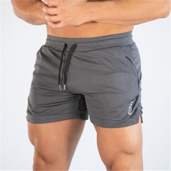 Shorts masculino esportivo de malha, secagem rápida, corredor casual, ginásio, Fitness, Treino, Corrida, Verão - Image 7