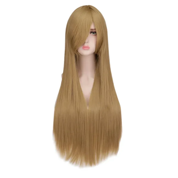 Perucas longa reta, cosplay, Qqxcaiw, traje festa preto vermelho ombre resistente ao calor perucas de cabelo sintético - Image 23