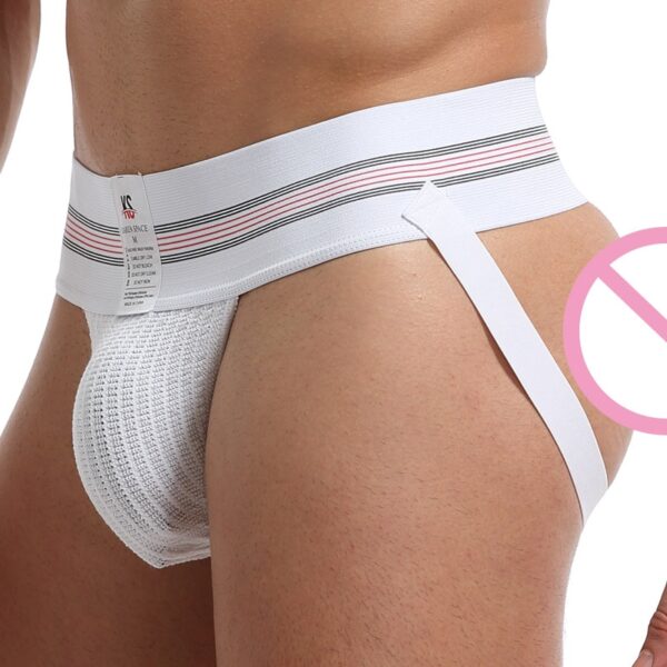Cuecas masculina Jockstrap gay, cueca tipo fio dental de algodão, sexy para homens, roupa íntima aberta, tanga g de algodão - Image 7