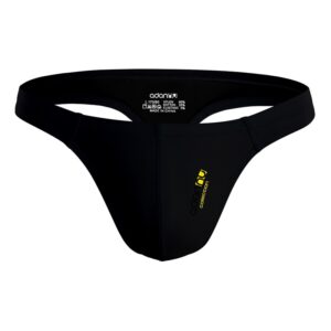 Cuecas masculina Jockstrap LGBTQ, ADANNU, calça protetora, sexy em relevo, tridimensional, bolso