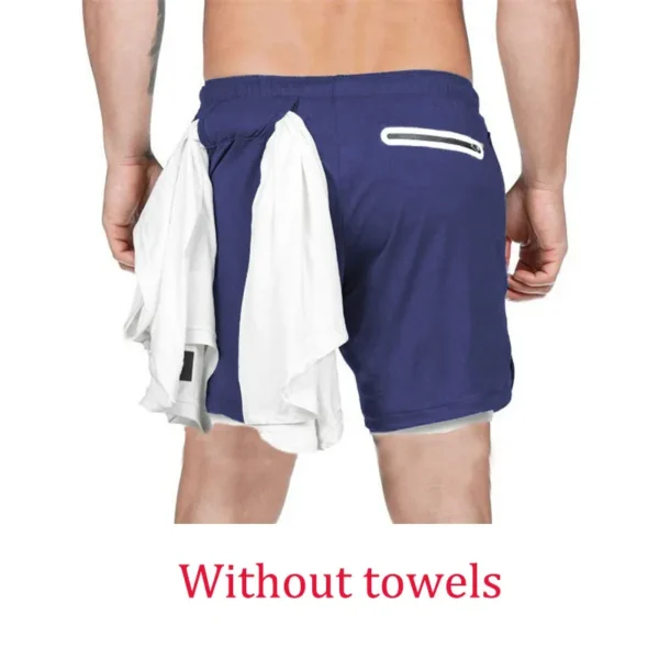 Shorts masculino de secagem rápida, natação, roupa de banho, maiô, calções de banho, praia, ginástica, boxer surf, bolso, verão - Image 21