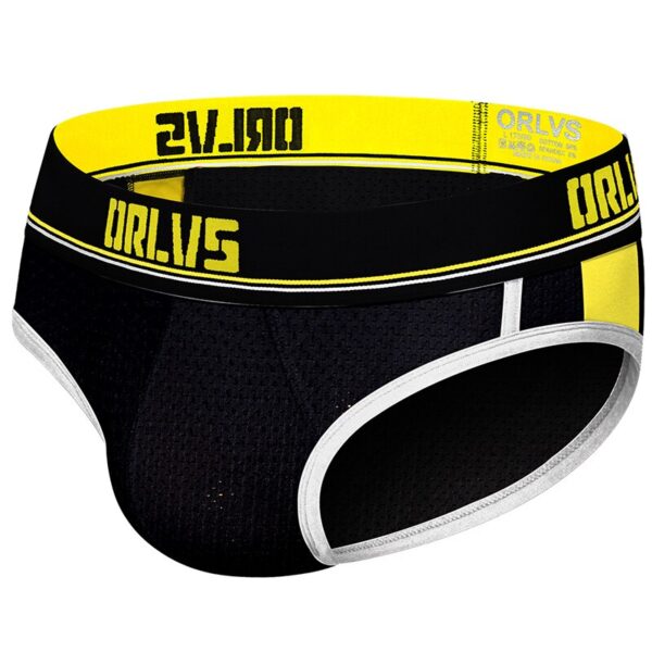 Cuecas masculina LGBTQ Jockstrap, Orlvs, sexy gay briefs underwear,  respirável kincker, cuecas  gay cueca tanga - Image 4