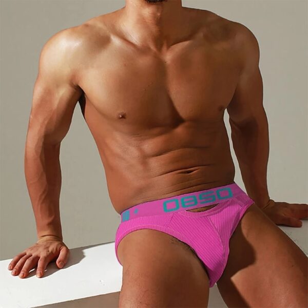 Cuecas masculina LGBTQ Jockstrap, Orlvs, sexy gay briefs underwear,  respirável kincker, cuecas  gay cueca tanga - Image 16