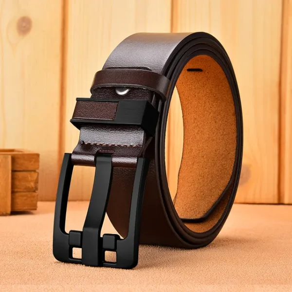 Cintos de couro genuíno, masculino, DWTS, com fivela de pino, alça masculina, alta qualidade, luxo, extravagante, vintage frete - Image 18