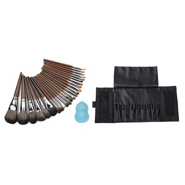 Conjunto profissional de pincéis para maquiagem facial OVW, conjunto de pincéis para contorno, blush e iluminação em pó, base,  cabelo de cabra - Image 3