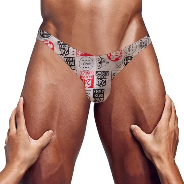 Cuecas masculina de malha algodão, LGBTQ, ADANNU, Cuecas Sexy, Bolsa Jockstrap, Thongs, Deslizamento Gay, Srting - Image 11