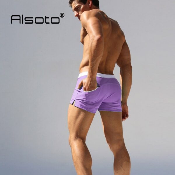Sungas masculina, cuecas, gay, natação 2023, Swimwear Sensuais, de praia, Shorts - Image 3