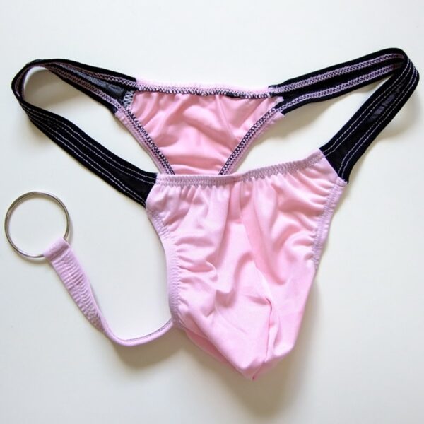 Cuecas masculina LGBTQ Jockstrap, U bolsa convexa tanga de corda G, roupa íntima sexy, cueca de pênis, cueca gay, anel jockstrap, quente - Image 5