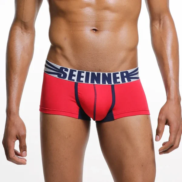 Cuecas masculina de algodão, LGBTQ, boxer, 25 estilos de marca sexy, boxers, calzoncillos hombre deslizamento shorts - Image 5