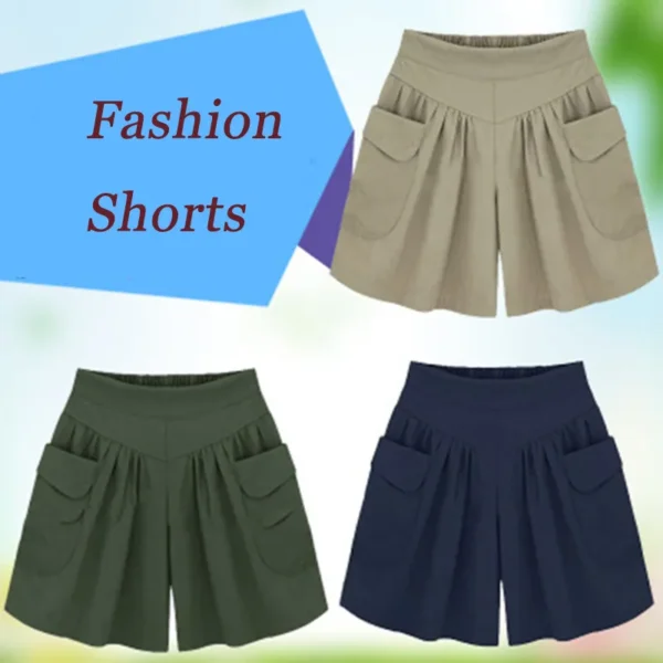 Shorts feminino, estilo europeu, americano, nova moda verão, calções casuais confortáveis respiráveis - Image 3