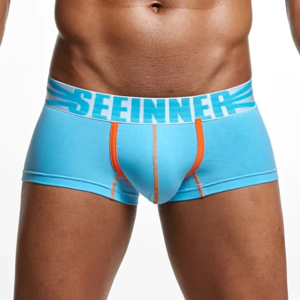 Cuecas masculina de algodão, LGBTQ, boxer, 25 estilos de marca sexy, boxers, calzoncillos hombre deslizamento shorts - Image 11