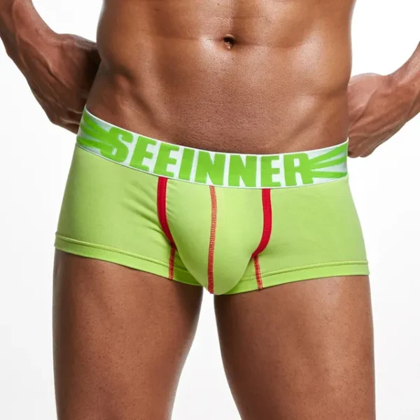 Cuecas masculina de algodão, LGBTQ, boxer, 25 estilos de marca sexy, boxers, calzoncillos hombre deslizamento shorts - Image 14