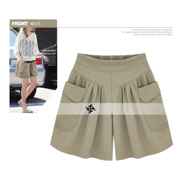 Shorts feminino, estilo europeu, americano, nova moda verão, calções casuais confortáveis respiráveis - Image 5