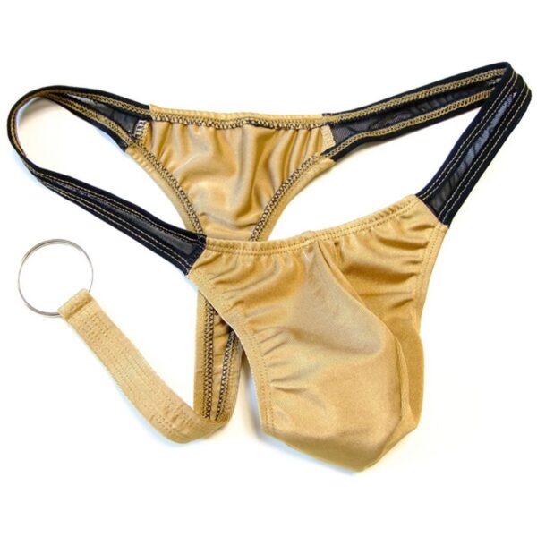 Cuecas masculina LGBTQ Jockstrap, U bolsa convexa tanga de corda G, roupa íntima sexy, cueca de pênis, cueca gay, anel jockstrap, quente - Image 4