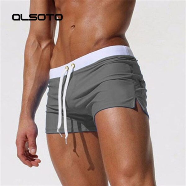 Sungas masculina, cuecas, gay, natação 2023, Swimwear Sensuais, de praia, Shorts - Image 12