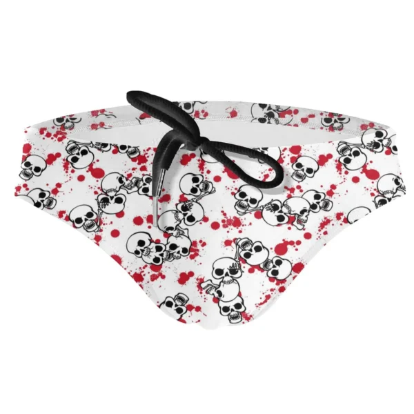 Sungas masculina, do crânio do açúcar, homem sexy, maiôs de natação briefs surf troncos homme nadar - Image 8