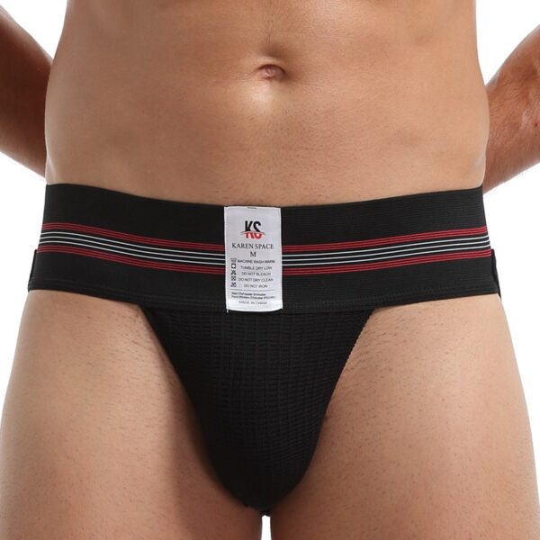 Cuecas masculina Jockstrap gay, cueca tipo fio dental de algodão, sexy para homens, roupa íntima aberta, tanga g de algodão - Image 5
