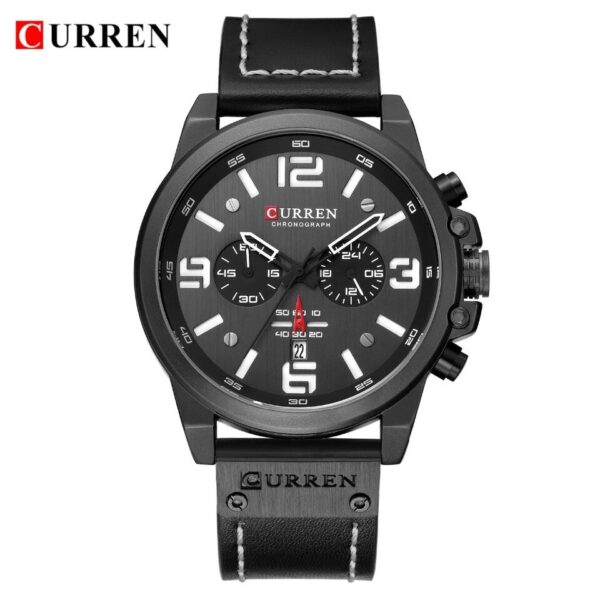Relógios de pulso masculino, Curren, marca superior, luxo, moda, quartzo, com data, negócios, esporte, para homens - Image 15
