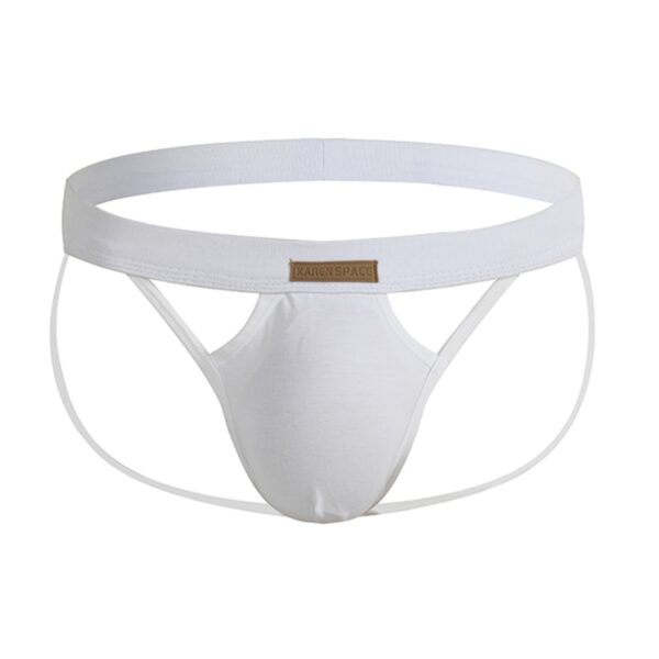 Cuecas masculina LGBTQ Jockstrap, Gay, G-Strings e Thongs, Bolsa para Pênis, Sexy, Nádegas, Tanga Oca, Algodão - Image 9