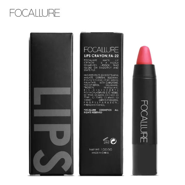 Batom Mate impermeável, Focallure, batom de longa duração, Shimmer Metal, hidratante, maquiagem de lábios, cosméticos, 31 cores - Image 23