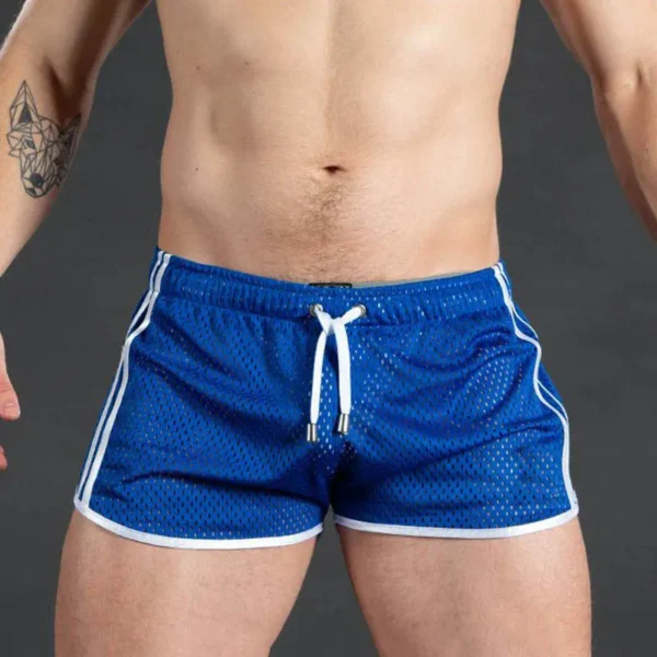 Shorts masculino esportivo, Gitf,  secagem rápida, corrida, treino, academia, futebol, tênis, treinamento, praia, natação, novo design - Image 5