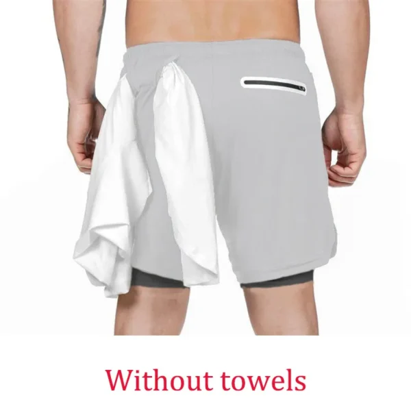 Shorts masculino de secagem rápida, natação, roupa de banho, maiô, calções de banho, praia, ginástica, boxer surf, bolso, verão - Image 16