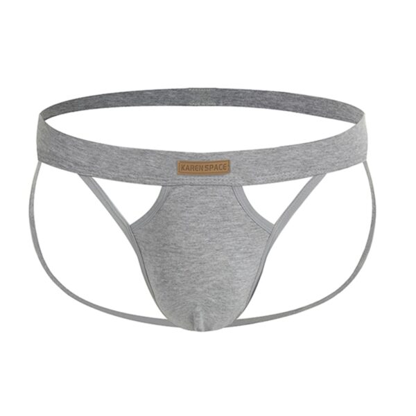 Cuecas masculina LGBTQ Jockstrap, Gay, G-Strings e Thongs, Bolsa para Pênis, Sexy, Nádegas, Tanga Oca, Algodão - Image 4