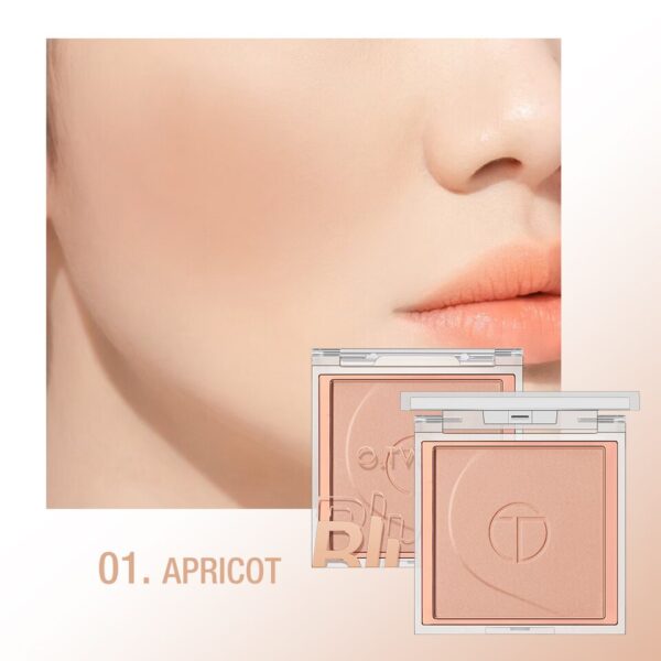 Blush Pó-O.TW O.O-Paleta Matte, Brilho Natural, Misturas de Longa Duração, Rosa Pêssego, Face Cheek,  6 Cores - Image 4