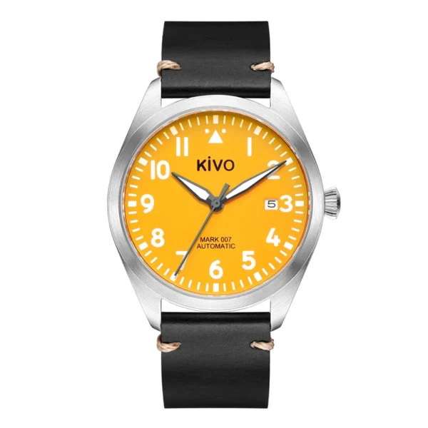 Relógios de pulso automático, Swiss Aviator Pilot Automatic Watch Field, Relógios Mecânicos, Flieger, Aviator Field - Image 12