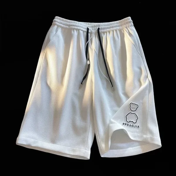 Shorts masculino, Bear Logo, Running Shorts, Y2K Streetwear, calças de ginástica, roupas masculinas, verão - Image 8