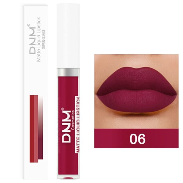 Batom líquido, 3 pçs conjunto, doce matte velvet, esmalte à prova d água de longa duração não-marcação natural lábio matiz kit  yzl1 - Image 7