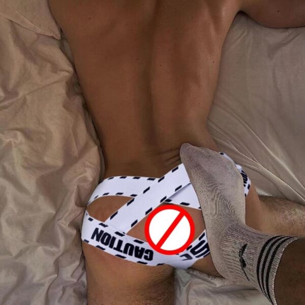 Cuecas masculina LGBTQ Jockstrap, algodão, alça cruzada, oca sissy, cordas G respiráveis, gays