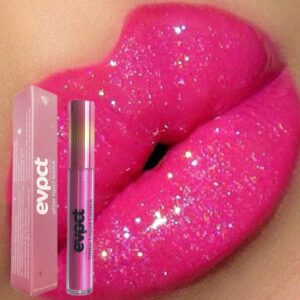 Batom líquido Diamond Pearl, Waterproof Diamond Shimmer Glitter Lip Gloss, 18 Cores Matte Glitter, Color Lip Gloss Sexy Make Up