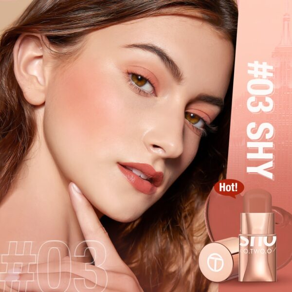 Blush vara/Batom, 3 em 1-O.TWO.O, olhos bochecha e lábio matiz buildable à prova dlightweight água leve creme - Image 3