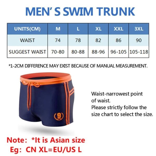 Sungas masculina para banho, Escatch, natação boxer, shorts sunga surf - Image 7