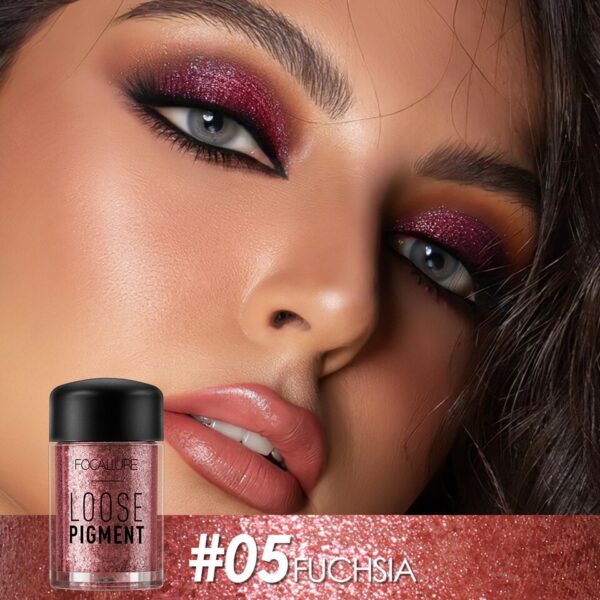 Sombra líquida, Focallure, Glitter, sombra, brilho, diamante, iluminar, pigmento, maquiagem, 18 cores - Image 24