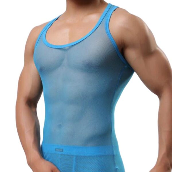 Camisetas masculina regata LGBTQ, T-shirt,  Undershirts Singlet Wrestling Sexy Malha Respirável Gay Corpo Hombre, Sólida - Image 11