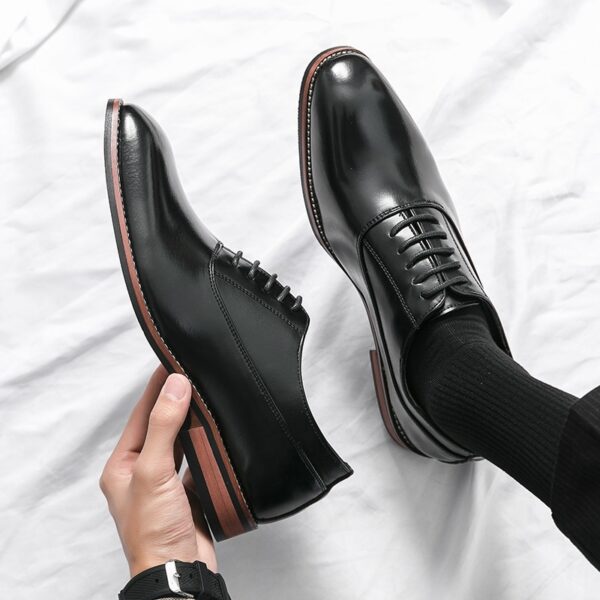 Sapatos masculino couro, casual, alta qualidade, moda masculina, luxo - Image 3