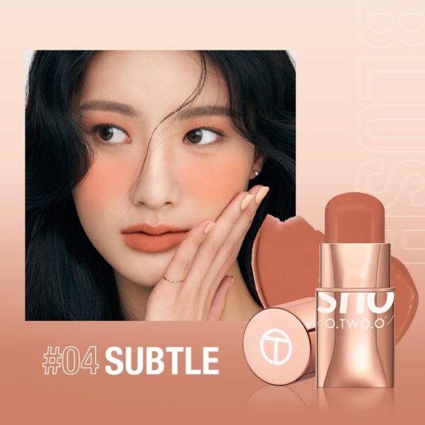 Blush vara/Batom, 3 em 1-O.TWO.O, olhos bochecha e lábio matiz buildable à prova dlightweight água leve creme - Image 2