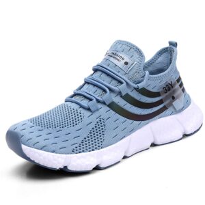 Tênis masculino/feminino confortável, tênis casual, tênis respirável, luxo, verão
