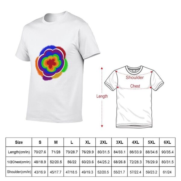 Camisetas masculina LGBTQ manga curta, flor do orgulho, camisas de gato - Image 4
