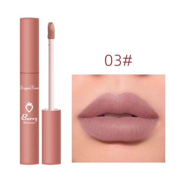 Batom líquido, 3 pçs conjunto, doce matte velvet, esmalte à prova d água de longa duração não-marcação natural lábio matiz kit  yzl1 - Image 43