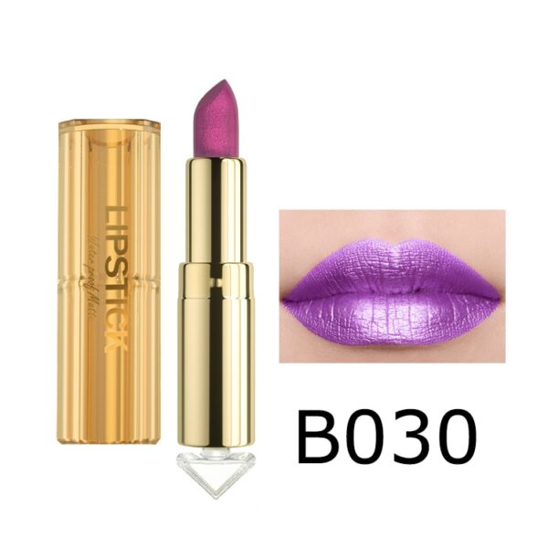 Batom Brilhante Matte, Batom Flip Glitter, Impermeável, Kissproof, Rosa Nu, Laranja, 12 cores, Coréia - Image 17