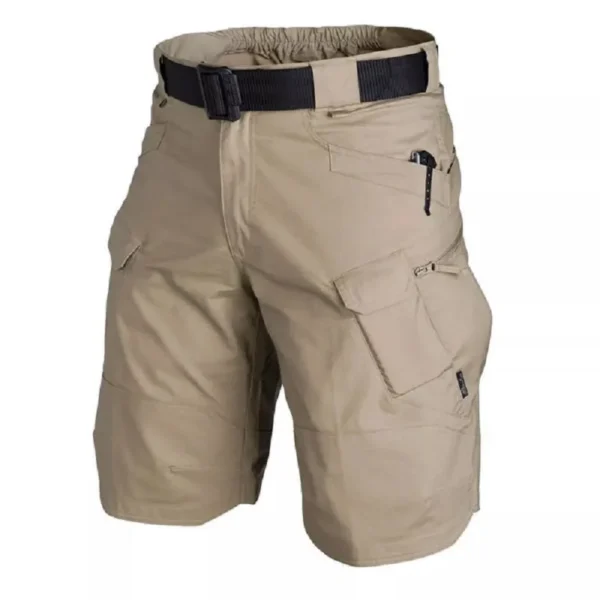 Bermudas masculina de caminhada, calções táticos 11 "calções de carga à prova d água, caminhadas, pesca respirável secagem rápida regular (sem cinto) 2023 - Image 10