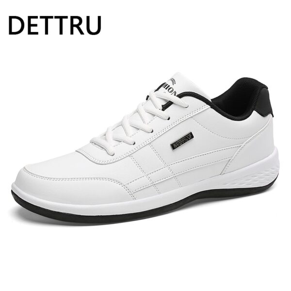 Sapatos masculino de couro respirável, de lazer, marca de luxo, England Trend