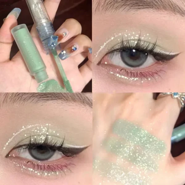 Sombras líquida, Gemini, série Shimmer, Glitter Diamond, Olhos Brilhantes, Cabeça Dupla, Ferramentas de Cosméticos, Maquiagem Coreana - Image 8