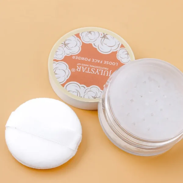 Pó facial mineral translúcido, Loose Powder Setting, Shrink Pore Impermeável Matte Finish Maquiagem Cosméticos Long-Last Oil Control - Image 5