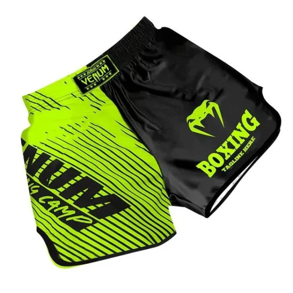 Shorts de boxe tailandeses, unissex, roupas de treinamento para mma, secagem rápida, fitness, treinamento - Image 8