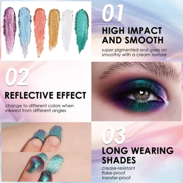 Sombras líquida 24 cores, Focallure, duradouro, impermeável, perolado, brilho, maquiagem, cosméticos - Image 29