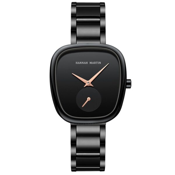 Relógio de pulso feminino 2023 nova chegada tonneau, design moda casual, pulseira simples elegante, senhoras, quartzo - Image 15